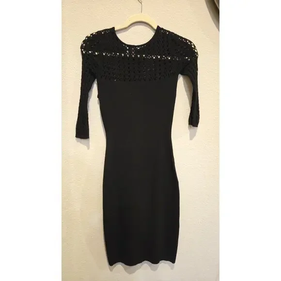 chinese dress ladies RED VALENTINO Black Corseted Style Ruffle Lace Hem Skirt Mini Dress main image 0